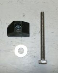 Anchor, Slot-Lock, incl 3/8-16x4" Hx Hd bolt & .44"IDx1"Od